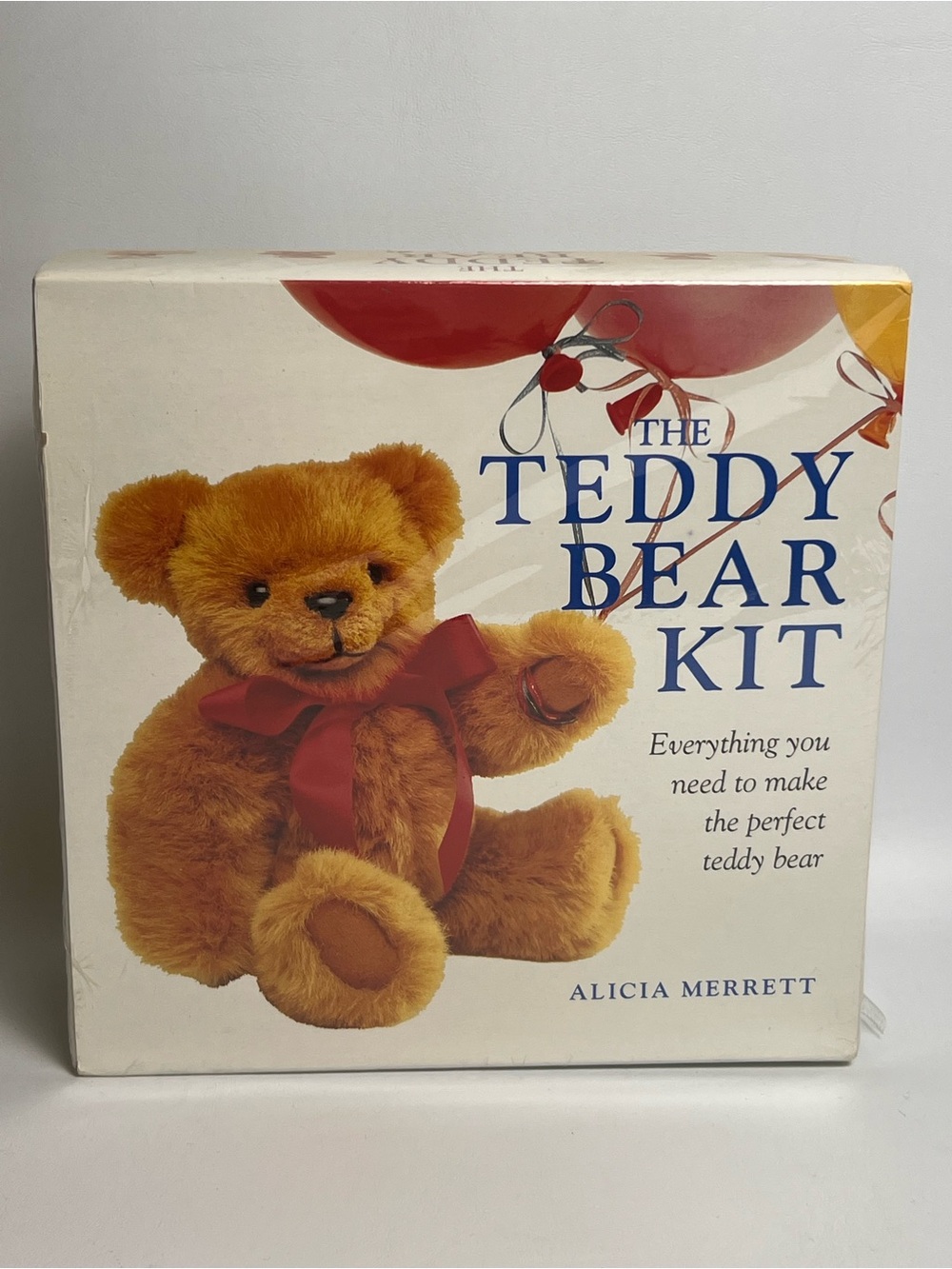The Teddy Bear Kit Alicia Merrett Material Pattern Instructions Seal New in Box